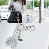 Crochets pivotants, porte-clés, lanière en métal, porte-clés, mousqueton, bijoux, anneau en alliage, porte-clés, porte-clés, vente en gros