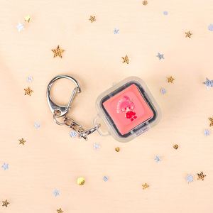 Sound & Light + Satisfying <b>Keyboard</b> Click Keycap Keychain Fidget Acrylic Keycap Click Keychain Custom Recording Function - Product Image 4