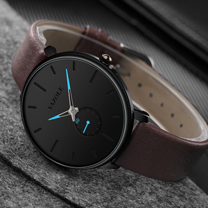 YAZOLE <span class=keywords><strong>D</strong></span> 574 meilleure vente loisirs hommes montres petit deuxième cadran montres à quartz personnalisées qualité bracelet en cuir <span class=keywords><strong>montre</strong></span>-bracelet en gros - Product Image 3