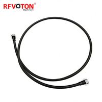 200cm Rfvoton Rf konektor Din steker ke Din Plug untuk 1/2 rakitan kabel Super fleksibel