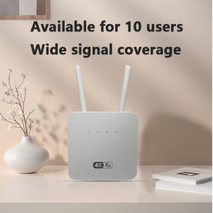 เราเตอร์พกพา DNXT 4G LTE รุ่นมินิ CPE พร้อมช่องใส่ซิม รองรับ WEP แบบดูอัลแบนด์ เสาอากาศภายนอก 2 เสา - Product Image 3