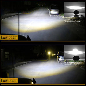 Phare LED DRL carré blanc 7 pouces 7x6 H4 IP68 6500K 45W pour Jeeps - Product Image 5