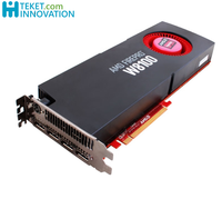 Kartu Grafis AMD FirePro W8100 WX3200 W5700 W6600 W6800 8GB GDDR5 512Bit PCIe GPU Workstation untuk CAD CAM Rendering 3D