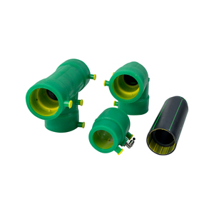 Tuberías y Accesorios de Suministro de Combustible <span class=keywords><strong>CR</strong></span> HDPE de Doble Capa SDR11, Conductores de Calor, con Franjas Negras y Verdes, de 6/12 m de Longitud, para Estaciones de Servicio Subterráneas - Product Image 3