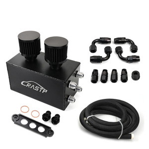 Kit de Respiradero de Aceite de Motor CRASTP AN10 con Manguera 3M de Aleación de Aluminio para Mejora de Tuning de Automóviles - Product Image 1