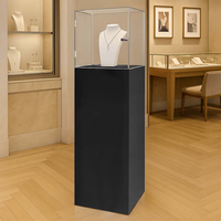 Base Cuadrada de Acrílico Transparente Personalizada para Exhibición de Joyería, Bodas y Eventos