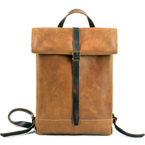 <span class=keywords><strong>Sac</strong></span> <span class=keywords><strong>à</strong></span> <span class=keywords><strong>dos</strong></span> <span class=keywords><strong>à</strong></span> enrouler en <span class=keywords><strong>cuir</strong></span> rétro pour hommes, <span class=keywords><strong>sac</strong></span> <span class=keywords><strong>à</strong></span> <span class=keywords><strong>dos</strong></span> de voyage <span class=keywords><strong>à</strong></span> grande capacité pour l'extérieur - Product Image 2