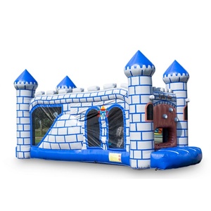 Parcours d'obstacles gonflable commercial 3D en forme <span class=keywords><strong>de</strong></span> tête <span class=keywords><strong>de</strong></span> lion <span class=keywords><strong>de</strong></span> la jungle avec double toboggan, imprimé animaux <span class=keywords><strong>de</strong></span> la savane, aire <span class=keywords><strong>de</strong></span> jeux gonflable extérieure - Product Image 4