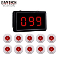 Daytech P3 Système d'appel sans fil pour restaurant, téléavertisseur de table pour clients et serveurs