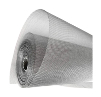 Filter Baja Tahan Karat 20/40/60/80/100 Mikron Jaring Kawat Layar Berlapis Tahan Aus Aksesori Saringan Getar Anyaman Polos