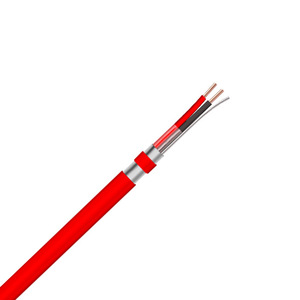 Câble d'alarme incendie résistant au feu, 2 conducteurs, 0,75 mm, cuivre pur OFC, tension 300/500 V, ignifuge - Product Image 1