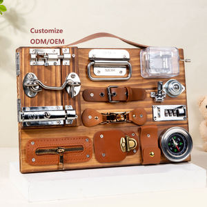 Productos para Dropshipping 2026, Tablero Sensorial Montessori, Juguete Educativo de Madera para el Aprendizaje - Product Image 3