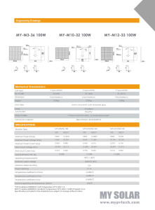 MYPVTECH 100W Yüksek Verimli 36 Hücreli P-TİPİ Güneş Panelleri - Product Image 3