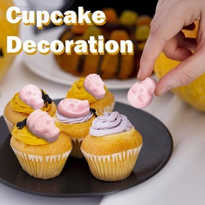 <span class=keywords><strong>Moule</strong></span> à <span class=keywords><strong>gâteau</strong></span> en silicone 10 grilles 5 styles Crâne <span class=keywords><strong>Cerveau</strong></span> <span class=keywords><strong>Halloween</strong></span> pour la cuisson de bonbons et chocolats, fabriqué en Chine, emballé individuellement - Product Image 3