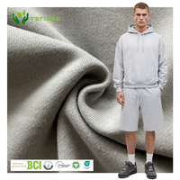 Sudaderas de Jersey personalizadas ecológicas recicladas 100% algodón francés Terry chándal con capucha y pantalones cortos conjuntos Jogger Sweatsuit