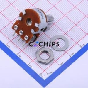 ตัวต้านทาน RK16312A0BKR ปรับได้/โพเทนชิโอมิเตอร์ผ่านชิ้นส่วนรู (THT)-ตัวต้านทาน6p 10kOhm 20% 5V 50mW - Product Image 2