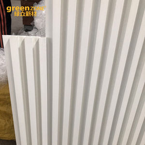 Flûte décorative Décoration intérieure Panneau mural en Wpc cannelé - Product Image 5