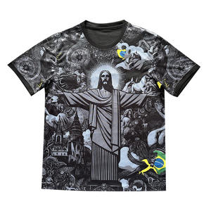 Maglie da Calcio Brasiliane di Alta Qualità 24-25, Tute da Allenamento in Sublimazione, Divise da Calcio per Uomo - Product Image 4