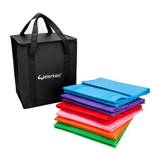 Индивидуальный дизайн, портативный кулер, Нетканый мешок для доставки напитков и еды на вынос - Product Image 6