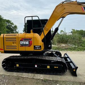 เครื่องขุดไฮดรอลิกขนาดเล็กของ9ton SY95C ได้รับการรับรองจาก CE ของ yanmar สำหรับขุด SY95C มืออาชีพ - Product Image 2
