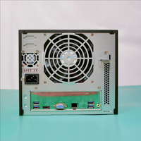 Serveur Cloud ATX 4 baies petite carte mère ITX châssis Nas 17x17 groupe de stockage en réseau Cloud domestique ventilateur Hui ventilateur Mini-ITX