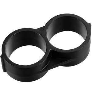 DaringFish Support de Fixation/Anneau de Sécurité/Support Multiple/Pince de Suspension PP 12mm Noir pour Irrigation de Pelouse - Product Image 1