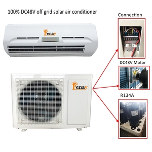 9000-24000Btu Completely Off Grid <b>Air</b> <b>Conditioner</b> Solar Powered 24V 48V <b>Mini</b> Split Solaire <b>Air</b> Conditioning System for Home TKF- - Product Image 4
