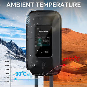 新しい7Kw 11Kw 22Kwタイプ2 AC EV壁掛け電気自動車充電器高速充電パイルウォールボックス電気自動車充電ステーション - Product Image 4