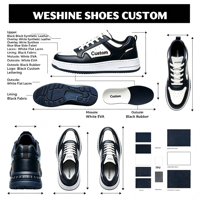 Baskets basses unisexes color block pour hommes, chaussures décontractées à lacets en PU, baskets de skateboard personnalisables avec logo, streetwear, baskets de marche