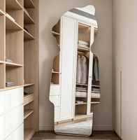 Rahmenloser Unregelmäßiger Ästhetischer Spiegel Dekorativer Wandspiegel Wohnzimmer-Dekoration für Wohnzimmer und Schlafzimmer