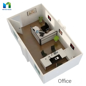 MZ ECO Maison conteneur pliable en Z de 20 pieds à installation rapide, design moderne et respirant, pour <span class=keywords><strong>bureau</strong></span> de chantier, prix <span class=keywords><strong>usine</strong></span> - Product Image 1