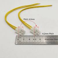 5557-2P 2-Pin-Steckverbinder Kabelbaum 4,2mm Rastermaß Anschlusskabel für ATX-Netzteil OEM