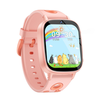 Montre connectée tactile en silicone étanche personnalisable pour enfants, compatible iOS et Android, avec fonction de localisation GPS et Hub de recherche pour Google
