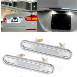 ไฟป้ายทะเบียน LED สำหรับเบนซ์ อี-คลาส W124 W201 1992-1997 ซี-คลาส <span class=keywords><strong>W202</strong></span>, ไฟป้ายทะเบียนด้านหลังแบบซุปเปอร์ไบรท์กันน้ำ - Product Image 2