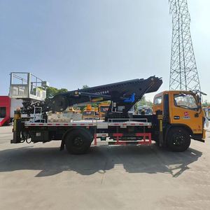 รถกระเช้าบูมตรง 36 เมตร ติดตั้งบนรถบรรทุก Dongfeng Furika สำหรับงานก่อสร้างทางหลวงและภูมิทัศน์ - Product Image 2