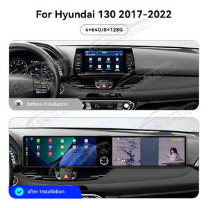 Radio Multimedia para Auto Baoshang con Pantalla Táctil Dual de 12.3'' y Android 13 para <span class=keywords><strong>Hyundai</strong></span> <span class=keywords><strong>I30</strong></span> 2017-2022, con DVD, <span class=keywords><strong>GPS</strong></span>, Navegación y Carplay - Product Image 2