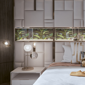 Struttura Letto King Size in Pelle Italiana, Set <span class=keywords><strong>Mobili</strong></span> di Lusso per Camera da Letto Matrimoniale - Product Image 4