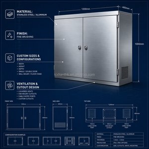 บริการผลิตตู้โลหะแผ่นตามสั่ง พร้อมบริการขัดเงาสำหรับตู้ - Product Image 3