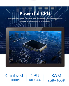 Hot sale 8" <b>10</b>" Wall mounted Android all-in-one machine with Touch Screen Android 6.0 <b>Tablet</b> PC 2+16GB WIFI for Business use - Product Image 6