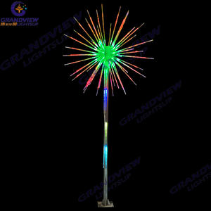 Luz Led de fuegos artificiales para exteriores, resistente al agua, colorida, con control remoto RGB - Product Image 3
