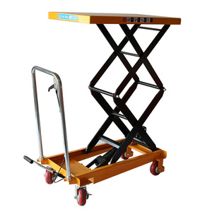 Plataforma Elevadora Manual Hidráulica de Alta Eficiencia de 350 kg, 500 kg, 1000 kg, Carretilla Elevadora de Tijera - Product Image 4