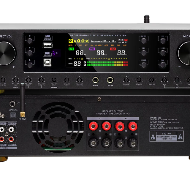 The Latest 400W Two-in-one Effector Power Amplifier