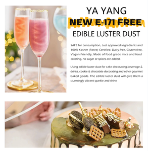 Sans titane <span class=keywords><strong>de</strong></span> qualité alimentaire EU or argent Mica poudre comestible lustre poussière comestible paillettes pour gâteau - Product Image 2