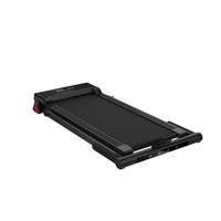 Tapis de course pliable 2,5 CV avec cadre en acier, mini tapis de marche électrique pour la maison, machine de course portable avec écran LED