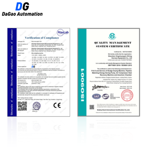 Daogao thiết bị đầu cuối Uốn Tóc bồng servo dây thiết bị đầu cuối máy cáp Uốn tóc bồng máy cho Uốn Tóc bồng Máy ép - Product Image 5