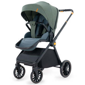 Poussettes pour Bébés. Siège Auto et Poussettes de Luxe pour Bébé, Grandes Roues, Pliable, Landau <span class=keywords><strong>3</strong></span> <span class=keywords><strong>en</strong></span> <span class=keywords><strong>1</strong></span> avec Siège Auto - Product Image 3