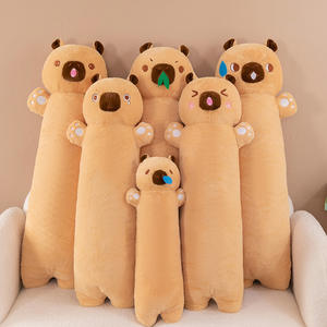 Capybara Kussenpoppen Op Maat Gemaakt Pluche Fabrikant PP Katoen 8 Inch Knuffeldieren Kerst Pluche Speelgoed voor Klauwmachines - Product Image 2