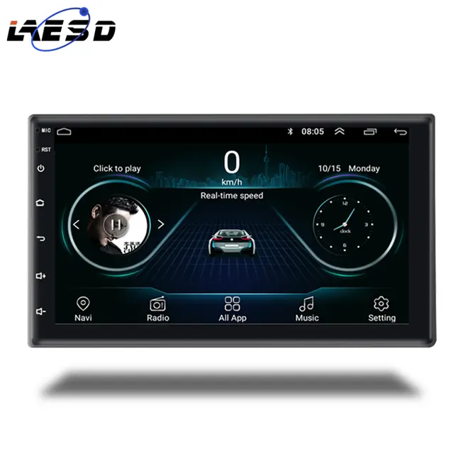 universal auto radio car stereo system with back up camera touchscreen