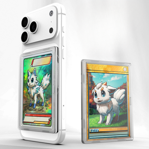 Strong Magnetic Trading Card Protector Sleeve Game Display Card Transparent Protection Phone Holder - Product Image 1