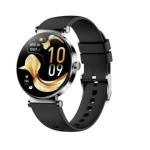 นาฬิกาอัจฉริยะสำหรับผู้หญิงหรูหราสีทอง <span class=keywords><strong>Y16</strong></span> 1.32 "AMOLED BT Call 6.8มม. บางเฉียบเตือนสุขภาพสตรีนาฬิกาอัจฉริยะ - Product Image 3